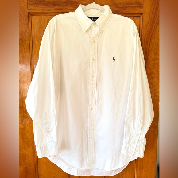 Ralph Lauren Other - Ralph Lauren White Oxford Button-Down Dress Shirt